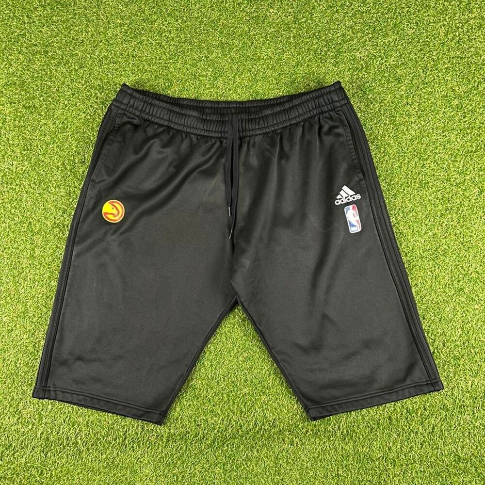 Adidas Men's Black and Navy Shorts